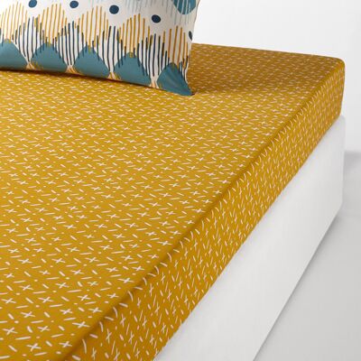 LA REDOUTE INTERIEURS Drap housse imprimé, Cool LA REDOUTE INTERIEURS Drap housse imprimé, Cool