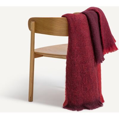 AM.PM Plaid bicolore laine et polyamide, Tzara AM.PM Plaid bicolore laine et polyamide, Tzara