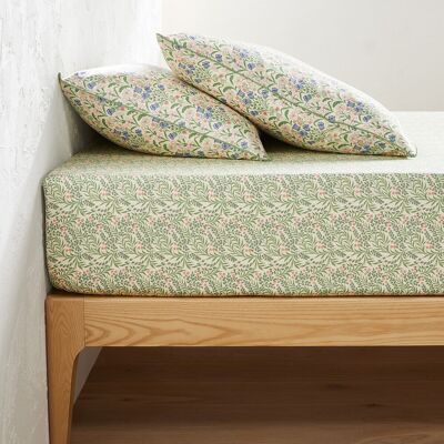 LA REDOUTE INTERIEURS Lizbeth Satin de coton - Motif floral LA REDOUTE INTERIEURS Lizbeth Satin de coton - Motif floral