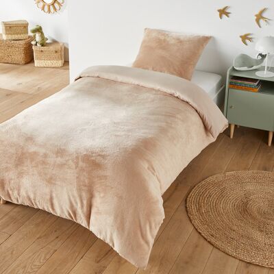 SO'HOME - Kinder Fleece - 200 x 200 cm - Beige - Bedding set SO'HOME - Kinder Fleece - 200 x 200 cm - Beige - Bedding set