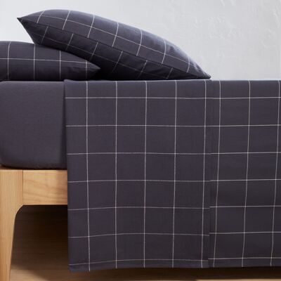 Drap plat en flanelle Charlie - Différentes tailles Drap plat en flanelle Charlie - Différentes tailles