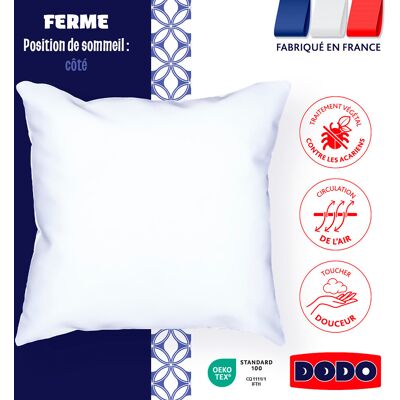 DODO Oreiller FERME - Support anti-acariens - Microfibre DODO Oreiller FERME - Support anti-acariens - Microfibre