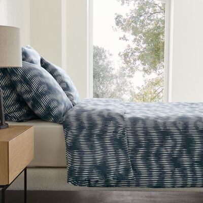 AM.PM Housse de couette en satin de coton lavé, VITTORE AM.PM Housse de couette en satin de coton lavé, VITTORE