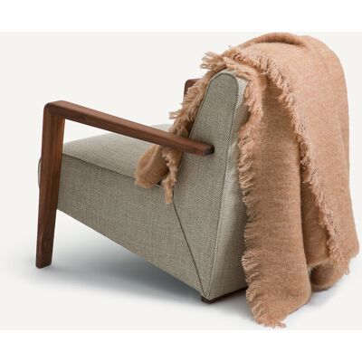 AM.PM Plaid uni, laine et polyamide, Mantas AM.PM Plaid uni, laine et polyamide, Mantas