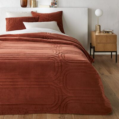 LA REDOUTE INTERIEURS Plaid en Velours Honorine - Couverture LA REDOUTE INTERIEURS Plaid en Velours Honorine - Couverture