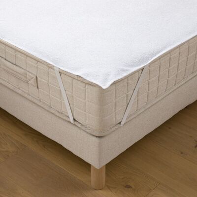 LA REDOUTE INTERIEURS Protège-matelas, forme plateau, antiacarien et imperméable LA REDOUTE INTERIEURS Protège-matelas, forme plateau, antiacarien et imperméable