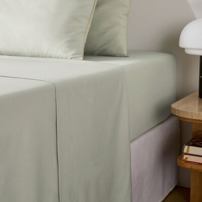 LA REDOUTE INTERIEURS Drap plat en percale de lyocell et coton, LONA LA REDOUTE INTERIEURS Drap plat en percale de lyocell et coton, LONA