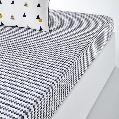 LA REDOUTE INTERIEURS Drap housse en percal de coton - Tailles variées LA REDOUTE INTERIEURS Drap housse en percal de coton - Tailles variées