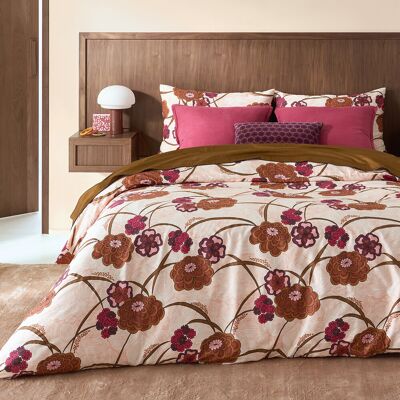 LA REDOUTE INTERIEURS Housse de couette en satin de coton, Menaiki LA REDOUTE INTERIEURS Housse de couette en satin de coton, Menaiki