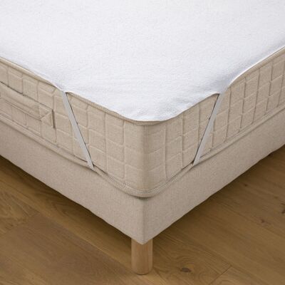 LA REDOUTE INTERIEURS Protège matelas, forme plateau, antiacarien et imperméable LA REDOUTE INTERIEURS Protège matelas, forme plateau, antiacarien et imperméable