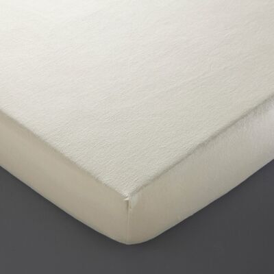 LA REDOUTE INTERIEURS Protège-matelas, en jersey de coton bio, imperméable, hauteur maxi 22 cm LA REDOUTE INTERIEURS Protège-matelas, en jersey de coton bio, imperméable, hauteur maxi 22 cm