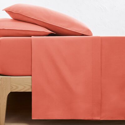 Drap-housse en coton lavé SCENARIO - 150x250/270x290 cm Drap-housse en coton lavé SCENARIO - 150x250/270x290 cm