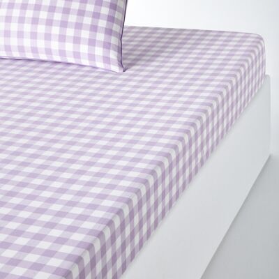 LA REDOUTE INTERIEURS Drap housse en coton Violet - Linge de lit LA REDOUTE INTERIEURS Drap housse en coton Violet - Linge de lit