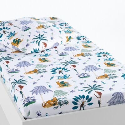 LA REDOUTE INTERIEURS Coton Biologique Jungle Drap de Lit LA REDOUTE INTERIEURS Coton Biologique Jungle Drap de Lit