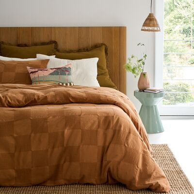 LA REDOUTE INTERIEURS Housse de couette Agathe en coton LA REDOUTE INTERIEURS Housse de couette Agathe en coton