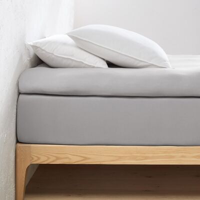 Redoute Interiors Drap-housse - Coton recyclé, Plusieurs tailles Redoute Interiors Drap-housse - Coton recyclé, Plusieurs tailles