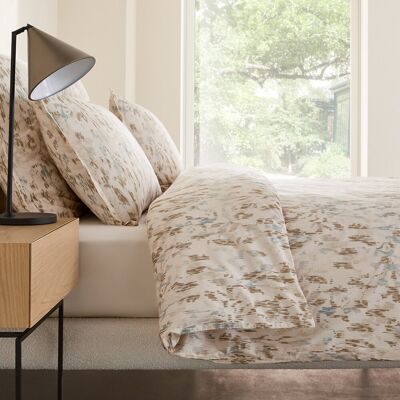 AM.PM Housse de couette en percale lavée 120 fils, LINEAS AM.PM Housse de couette en percale lavée 120 fils, LINEAS