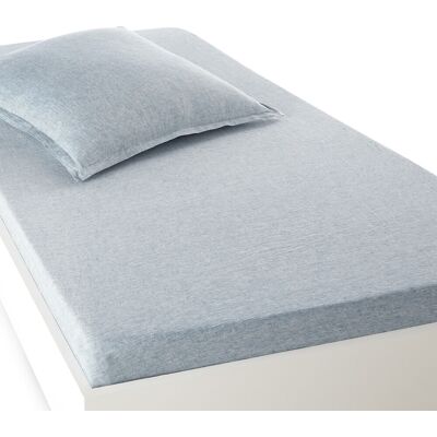 Drap-housse en lin lavé La Redoute - 90x190cm - Blanc Drap-housse en lin lavé La Redoute - 90x190cm - Blanc