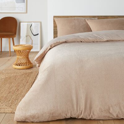 SO'HOME Parure lit polaire tissu duveteux taie rectangle SO'HOME Parure lit polaire tissu duveteux taie rectangle