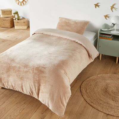 SO'HOME Parure de lit enfant polaire, Polaire rectangle. SO'HOME Parure de lit enfant polaire, Polaire rectangle.