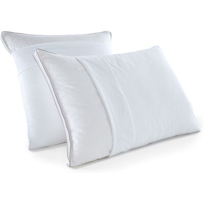 LA REDOUTE INTERIEURS Housse de coussin imperméable Tencel Blanc - Protège-coussin LA REDOUTE INTERIEURS Housse de coussin imperméable Tencel Blanc - Protège-coussin