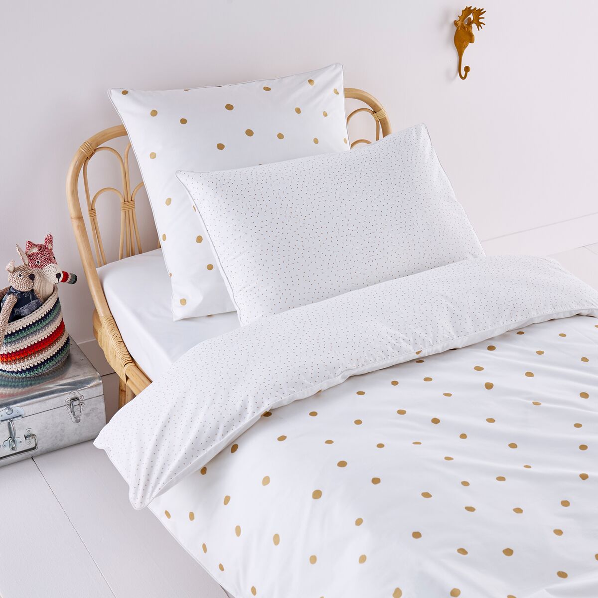 AM.PM Housse de couette Punsola percale coton biologique