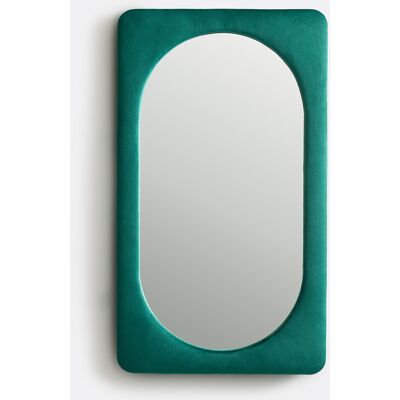 LA REDOUTE INTERIEURS Miroir rectangulaire velours, 40x70 cm,Velveta LA REDOUTE INTERIEURS Miroir rectangulaire velours, 40x70 cm,Velveta