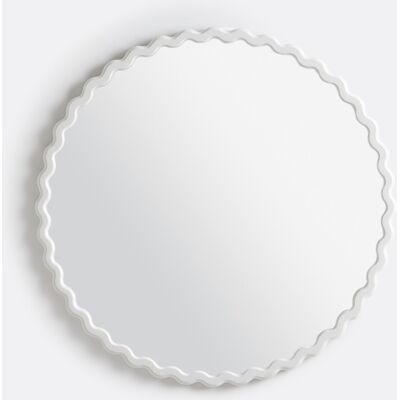 La Redoute Interieurs Nadima Miroir Ondulé Bleu - Miroir La Redoute Interieurs Nadima Miroir Ondulé Bleu - Miroir