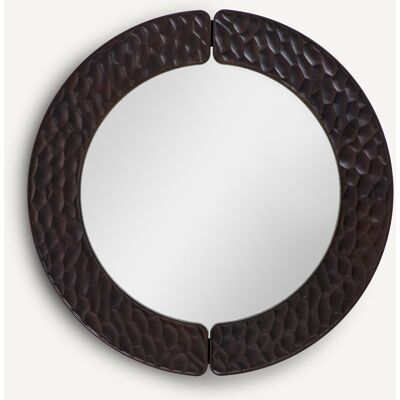 Miroir rond relief Kuchim - Décoration intérieure Miroir rond relief Kuchim - Décoration intérieure