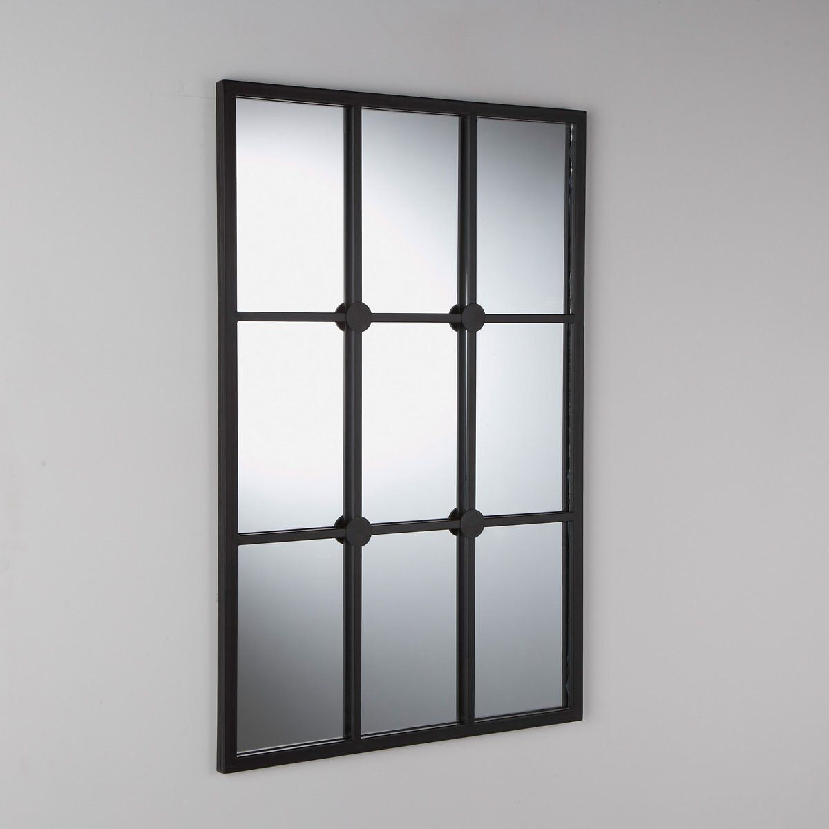 LA REDOUTE INTERIEURS Miroir métal style fenêtre 60x90 cm, Lenaig