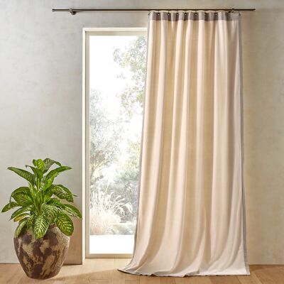 AM.PM Rideau velours de coton et lin, Venita AM.PM Rideau velours de coton et lin, Venita