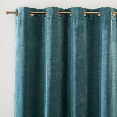 LA REDOUTE INTERIEURS Rideau chenille aspect velours oeillets, Calda LA REDOUTE INTERIEURS Rideau chenille aspect velours oeillets, Calda