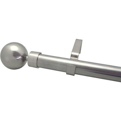 Barre de rideau extensible Cessot Decoration avec boules - 120/210 cm Barre de rideau extensible Cessot Decoration avec boules - 120/210 cm
