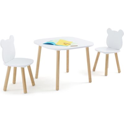 LA REDOUTE INTERIEURS Ensemble table et 2 chaises enfant, Ancelme LA REDOUTE INTERIEURS Ensemble table et 2 chaises enfant, Ancelme
