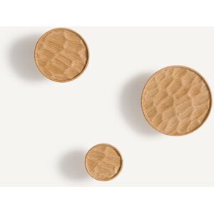 AM.PM Lot de 3 patères, portemanteaux en chêne, Hango AM.PM Lot de 3 patères, portemanteaux en chêne, Hango