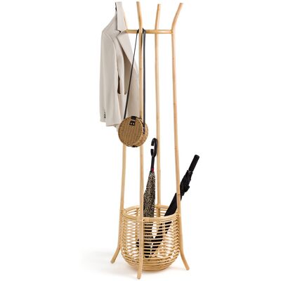 LA REDOUTE INTERIEURS Portemanteau Aya en rotin naturel LA REDOUTE INTERIEURS Portemanteau Aya en rotin naturel