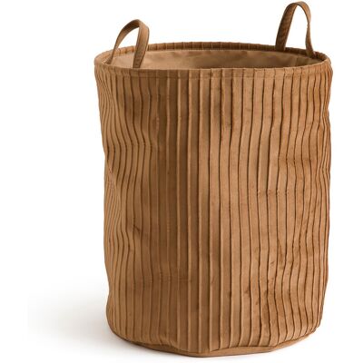LA REDOUTE INTERIEURS Panier à linge velours plissé, Velvetas LA REDOUTE INTERIEURS Panier à linge velours plissé, Velvetas