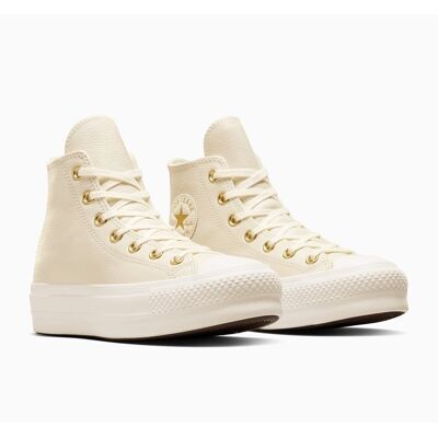 CONVERSE Baskets All Star Lift Hi Mono Leather CONVERSE Baskets All Star Lift Hi Mono Leather