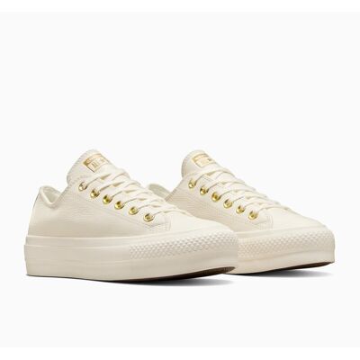 CONVERSE Baskets All Star Lift Ox Mono Leather CONVERSE Baskets All Star Lift Ox Mono Leather