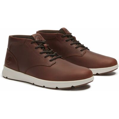 TIMBERLAND Baskets montantes en cuir PARKER STREET MID LACE TIMBERLAND Baskets montantes en cuir PARKER STREET MID LACE