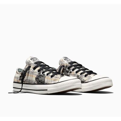 CONVERSE Baskets CHUCK TAYLOR ALL STAR OX PLAID LACE MATERIAL CONVERSE Baskets CHUCK TAYLOR ALL STAR OX PLAID LACE MATERIAL