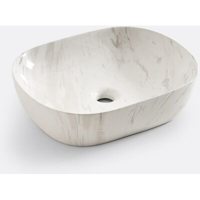 La Redoute Interieurs - Mabel - Oval - Céramique - Lavabo La Redoute Interieurs - Mabel - Oval - Céramique - Lavabo