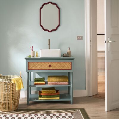 LA REDOUTE INTERIEURS Meuble sous-vasque en rotin tressé L85 cm, SIDORE LA REDOUTE INTERIEURS Meuble sous-vasque en rotin tressé L85 cm, SIDORE