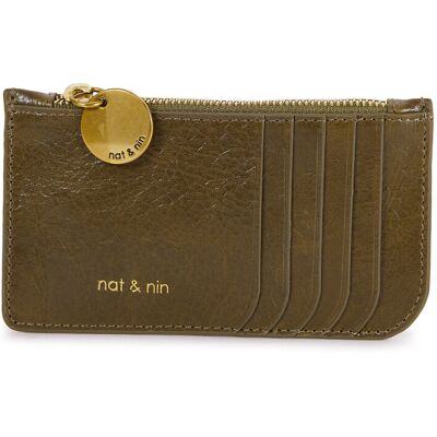 NAT & NIN Porte-monnaie, porte-cartes cuir ALIX NAT & NIN Porte-monnaie, porte-cartes cuir ALIX