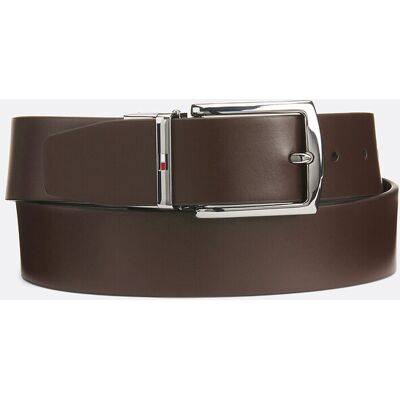 TOMMY HILFIGER Ceinture en cuir réversible Denton 3,5cm TOMMY HILFIGER Ceinture en cuir réversible Denton 3,5cm
