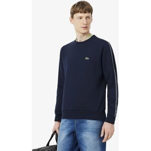 LACOSTE Sweatshirt en molleton avec bande rayée LACOSTE Sweatshirt en molleton avec bande rayée