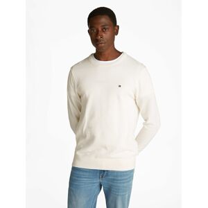 TOMMY HILFIGER Pull à col ras-du-cou et drapeau brodé TOMMY HILFIGER Pull à col ras-du-cou et drapeau brodé