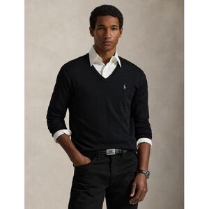 POLO RALPH LAUREN Pull col V en coton Pima POLO RALPH LAUREN Pull col V en coton Pima