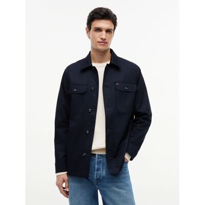 TOMMY HILFIGER Surchemise boutonnée en coton TOMMY HILFIGER Surchemise boutonnée en coton