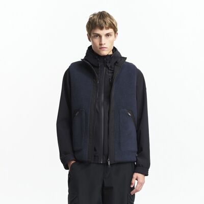 AIGLE Veste sans manches en sherpa réversible T-Kit AIGLE Veste sans manches en sherpa réversible T-Kit